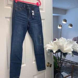 New York and Company Seamless Ankle Capri Jeans